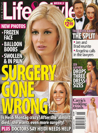 Illustration for article titled This Week In Tabloids: Brad & Angie Sorta But Not Really Over; Depressed Britney Looks Like A "Bum"